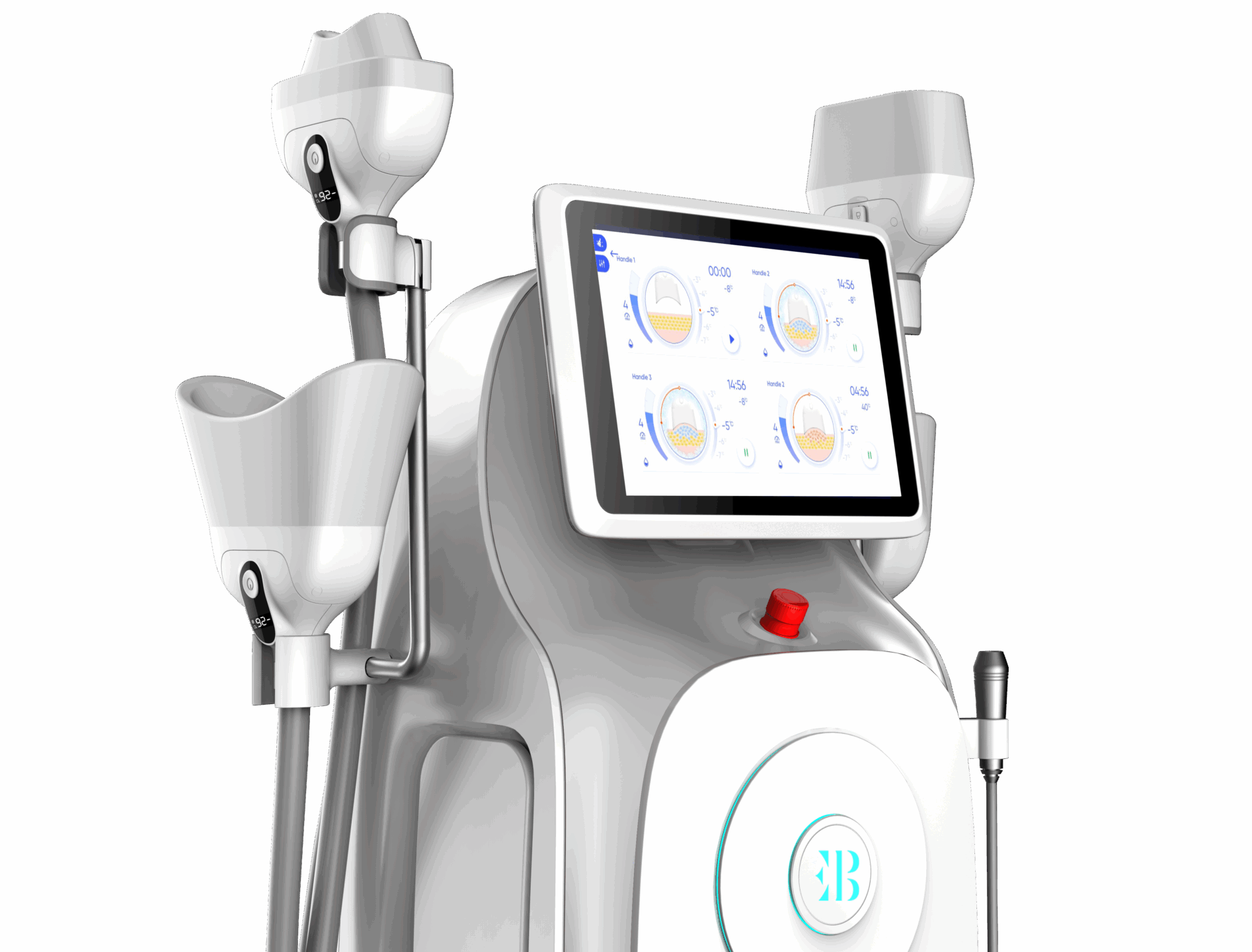 Interface de la cryolipolyse 360°